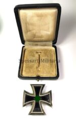 Eisernes Kreuz 1 Klasse 1939 im Etui mit Hersteller 107 Carl Wild, Hamburg SELTEN – Bild 5
