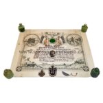 Seltene Gedenktafel an einen Gefreiten des 1. Weltkrieges