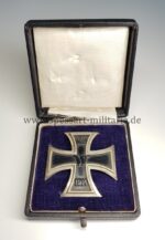 gewölbtes Eisernes Kreuz 1. Klasse 1914 im Etui W.Deumer