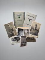 Wehrpass Luftwaffe, Kennkarte und mehr. Vater und Sohn aus Friedberg (Kriegsfreiwilliger)