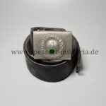 Parade Koppelschloss Heer mit Ledergurt und Regimentsstempel