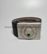 Parade Koppelschloss Heer mit Ledergurt und Regimentsstempel – Bild 4
