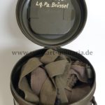 Wehrmacht Gasmaske mit Behälter 1940 Luftgaupostamt Brüssel – Bild 8