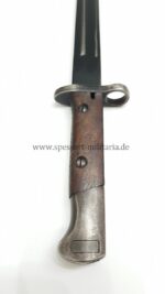 Mauser Seitengewehr M1904 (Portugal) - Simson & Co. Suhl mit Koppelschuh – Bild 7