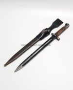 Mauser Seitengewehr M1904 (Portugal) - Simson & Co. Suhl mit Koppelschuh – Bild 2