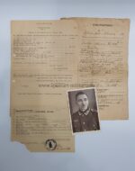 kleine Dokumentengruppe eines Wehrmacht Soldaten aus Gleiwitz (Gliwice)