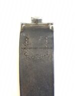 Koppelschloss der Waffen SS Aluminium (renazifiziert) RZM 36/37 SS mit Lederriemen – Bild 4