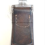 Koppelschloss der Waffen SS Aluminium (renazifiziert) RZM 36/37 SS mit Lederriemen – Bild 5