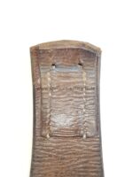 Koppelschloss der Waffen SS Aluminium (renazifiziert) RZM 36/37 SS mit Lederriemen – Bild 6