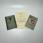 Wehrpass Gruppe Gefreiter aus Mellenbach-Glasbach ausgestellt in Iserlohn 4 Inf. Ers. Batl.37/485