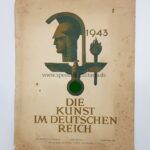 "Die Kunst im deutschen Reich" Grossformatiges Heft Folge 4/5, April/Mai 1943