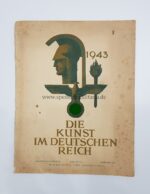 "Die Kunst im deutschen Reich" Grossformatiges Heft Folge 4/5, April/Mai 1943