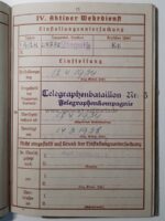 Papiernachlass Stabsgefreiter 1.Korpsnachrichten-Abteilung 443. – Bild 8