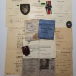 Nachlass eines Obergrenadiers mit Kubanschild aus Berlin Lankwitz