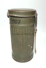 leere Gasmaskendose der Wehrmacht, kleines Modell