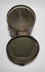 leere Gasmaskendose der Wehrmacht, kleines Modell – Bild 4