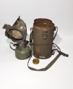 Draeger Luftschutz Gasmaske und Tornister – Bild 2