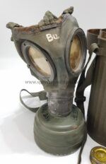 Draeger Luftschutz Gasmaske und Tornister – Bild 8