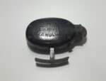 Dynamotaschenlampe "Braun Manulux" aus Preßstoff