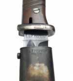 Wehrmacht Seitengewehr SG 84/98 III für K98 (nummerngleich) E.&.F. Hörster 1937 – Bild 9
