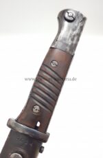 Wehrmacht Seitengewehr SG 84/98 III für K98 (nummerngleich) E.&.F. Hörster 1937 – Bild 4