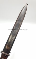 Wehrmacht Seitengewehr SG 84/98 III für K98 (nummerngleich) E.&.F. Hörster 1937 – Bild 17