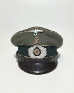 Schirmmütze Heer Infanterie für Mannschaften / Unteroffiziere im Infanterie Regiment 17 Braunschweig