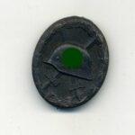 Verwundetenabzeichen Schwarz 1939 Hst. "91" Josef Rössler & Sohn, Gablonz