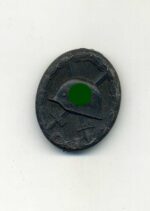 Verwundetenabzeichen Schwarz 1939 Hst. "91" Josef Rössler & Sohn, Gablonz