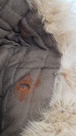 Wehrmacht Winterfellmütze Kaninchenfell 1943 – Bild 15