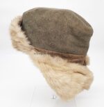 Wehrmacht Winterfellmütze Kaninchenfell 1943 – Bild 6