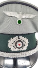 Wehrmacht, Schirmmütze für Offiziere der Pioniere – Bild 2