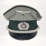 Wehrmacht, Schirmmütze für Offiziere der Pioniere