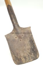 Feldspaten "kleines Schanzzeug" Modell 1898, frühe Reichswehr mit Futteral – Bild 9