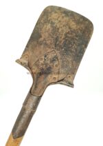 Feldspaten "kleines Schanzzeug" Modell 1898, frühe Reichswehr mit Futteral – Bild 12