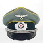 Wehrmacht, Heer Schirmmütze für Offiziere der Nachrichtentruppe 2./N. 9