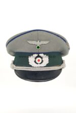Wehrmacht, Heer Schirmmütze für einen Offiziersarzt