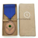 Dienstauszeichnung Reichsarbeitsdienst 4. Stufe für Männer im Etui