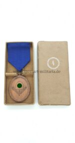 Dienstauszeichnung Reichsarbeitsdienst 4. Stufe für Männer im Etui