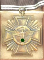 NSDAP Dienstauszeichnung in Bronze 1 Stufe, Hst. 128 Eugen Schmidthäussler, Pforzheim – Bild 5