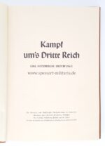 Zigarettenbilderalbum Kampf um's Dritte Reich - Historische Bilderfolge Erstauflage "Röhm-Ausgabe" im Schuber – Bild 4