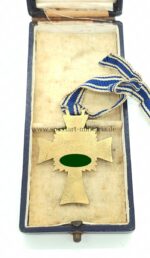 Ehrenkreuz der deutschen Mutter in Gold im Etui – Bild 5