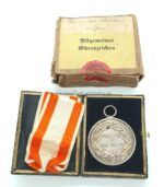 Preußen Allgemeines Ehrenzeichen mit Umkarton und Urkunde – Bild 6
