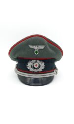 Schirmmütze für Offiziere der Artillerie, Luxusausführung
