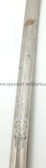 Säbel Infanterie Bayern Modell 1855 mit Klingenätzung – Bild 10