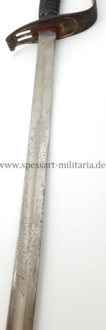 Säbel Infanterie Bayern Modell 1855 mit Klingenätzung – Bild 11