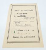 Stabsmaschinist Urkunden Nachlass "Panzerschiff Deutschland" mit Memelland und Spanienkreuz in Bronze, selten – Bild 2