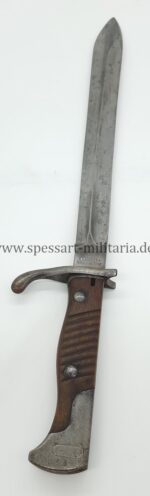 1. Weltkrieg, Seitengewehr 98/05 mit Seitengewehrtasche, preussische Abnahme – Bild 23