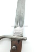1. Weltkrieg, Seitengewehr 98/05 mit Seitengewehrtasche, preussische Abnahme – Bild 21