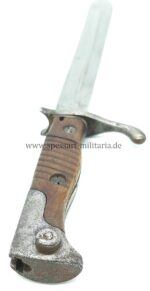 1. Weltkrieg, Seitengewehr 98/05 mit Seitengewehrtasche, preussische Abnahme – Bild 15